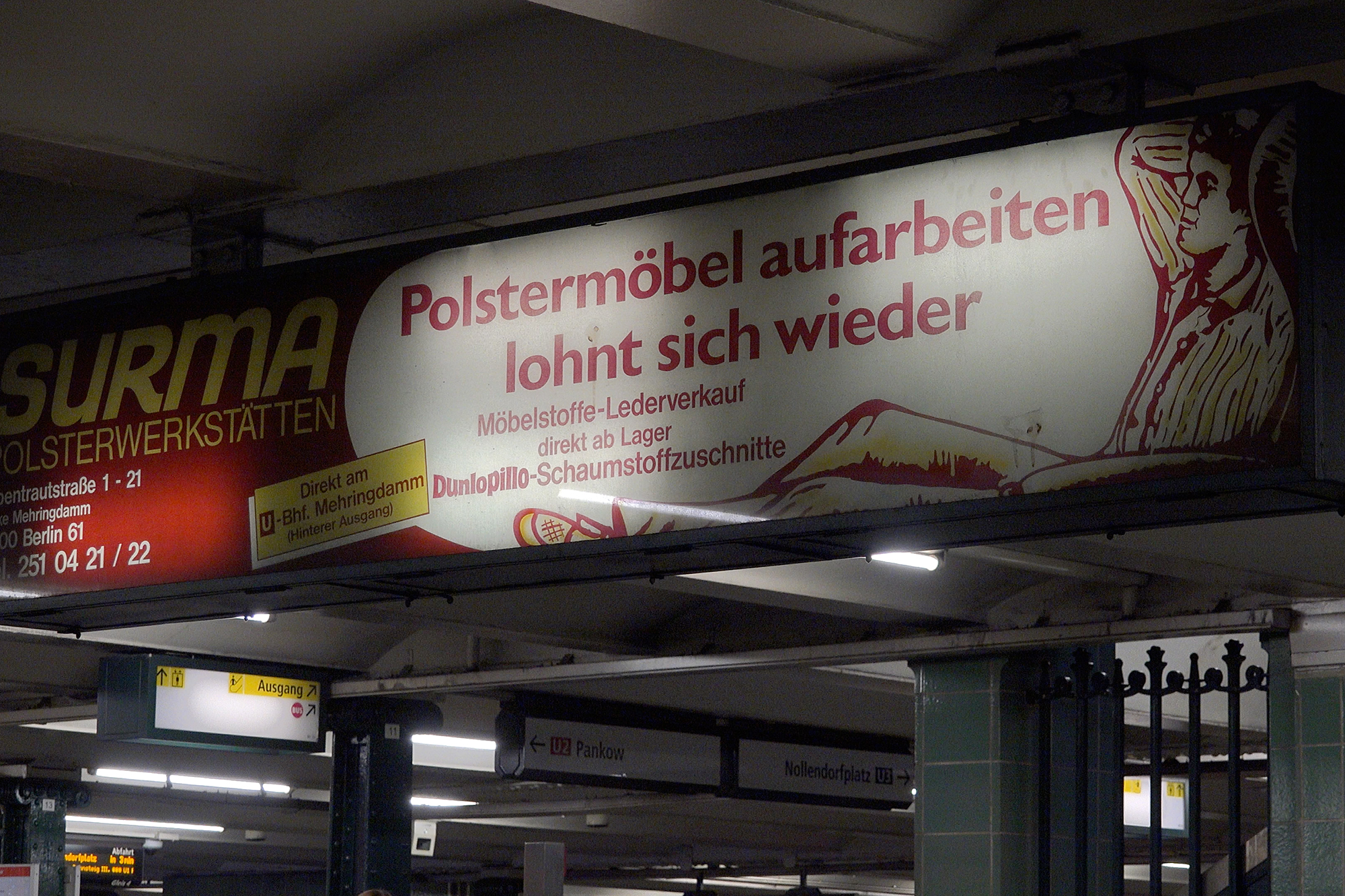 Christoph Radke, Berlin, U-Bahnhof Wittenbergplatz, 2017